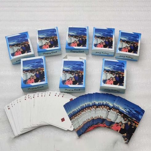 Personlised Playing Photo Cards