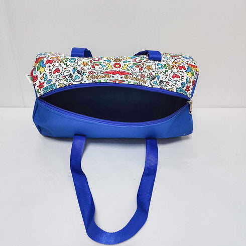 Personalised Stars Printed Kids Swimming Duffle Bag