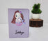 Personalized Mermaid Printed Kids Passport Cover & Box Pouch Combo