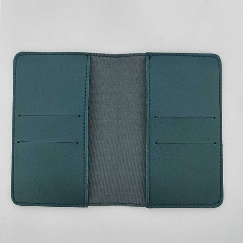 Personalized Cartoon Printed Kids Passport Cover & Box Pouch Combo