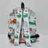 Personalised Animals Printed Kids Bag Pack