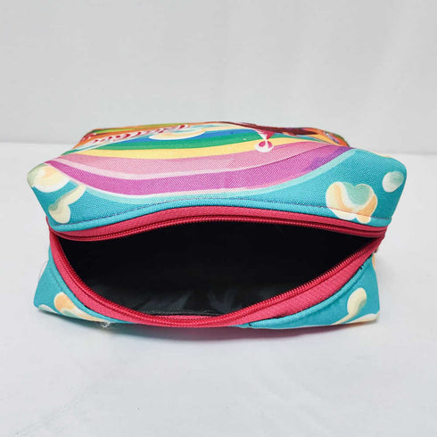 Personalised Rainbow Printed Box Pouch for Kids
