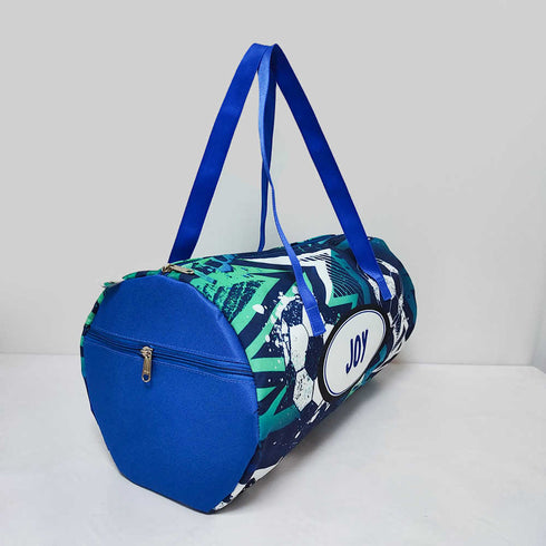 Personalised Football Printed Large Swimming Duffle Bag for Kids