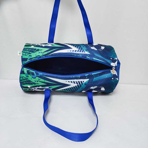 Personalised Football Printed Large Swimming Duffle Bag for Kids