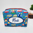 Personalised Kids Car Large Duffle Bag & Box Pouch Combo Gift Set