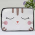 White Cat Face Printed Laptop Sleeve/Cover 14 inch