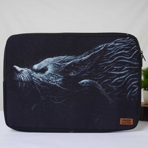 Wolf Printed Laptop Sleeve/Cover 16 inch