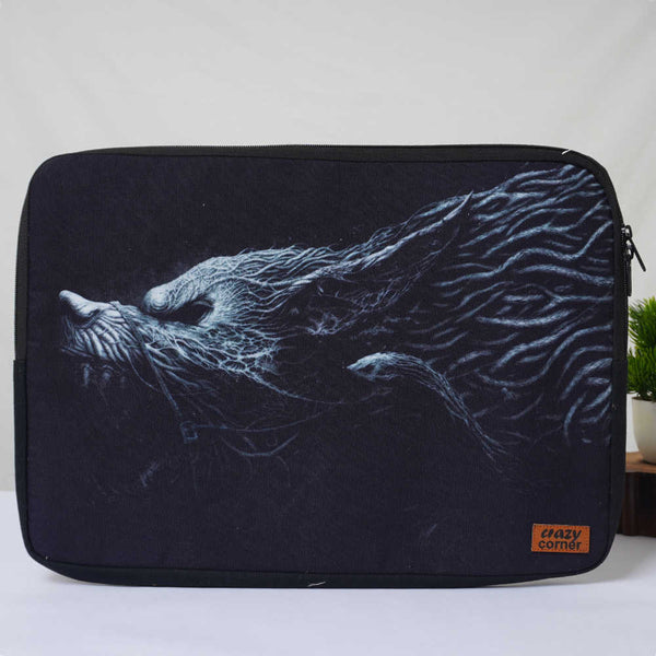 Wolf Printed Laptop Sleeve/Cover 16 inch