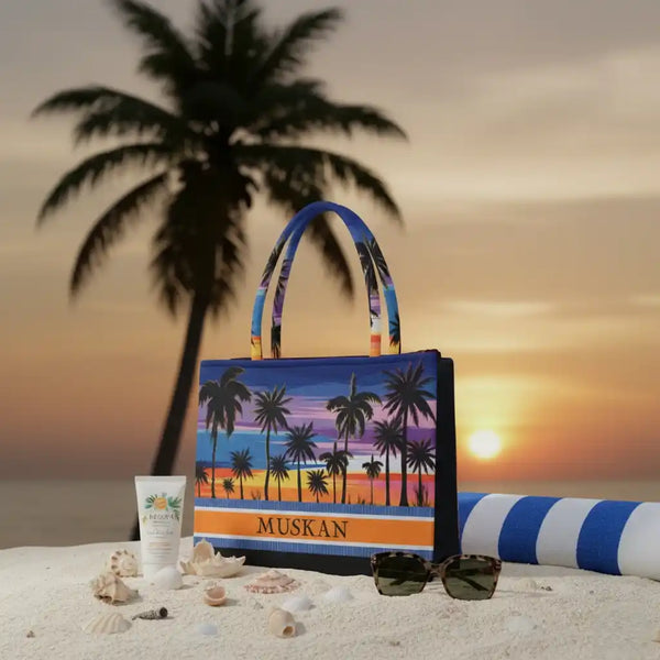 Women Beach Box Tote Bag Stylish and Practical Beach Companion