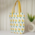 Yellow Floral Printed Oversized Shopper Tote Bag - Uncommongifts.in