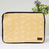 Yellow Designer Printed Laptop Sleeve/Cover 13 inch