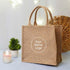 Jute Bag with Glass Tumbler Diwali Gift Combo