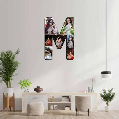 Personalised Alphabet Photo Collage