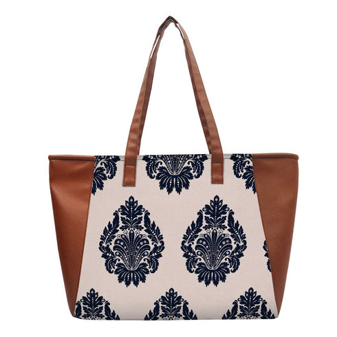 Printed Shopper Shoulder Bag - Uncommongifts.in