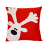 3D Reindeer Christmas Cushion