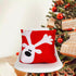 3D Reindeer Christmas Cushion