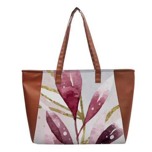 Floral Printed Shopper Shoulder Bag - Uncommongifts.in