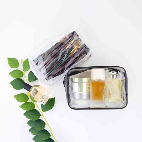 Personalised Initial Transparent Bridesmaid Make-up Pouch