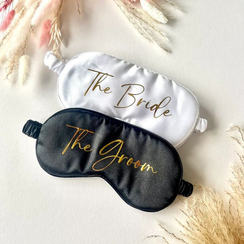 Personalized Bride Printed Eye Mask