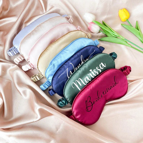 Personalized Bride Printed Eye Mask