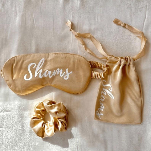 Personalized Relaxing Sleeping Eye Mask Gift Set