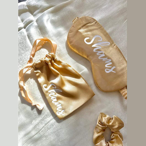 Personalized Relaxing Sleeping Eye Mask Gift Set