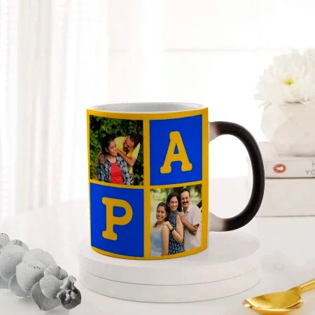 Personalized Fathers Day Magic Mug