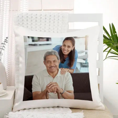 Father's Day Personalized Double Side Printed Cushion