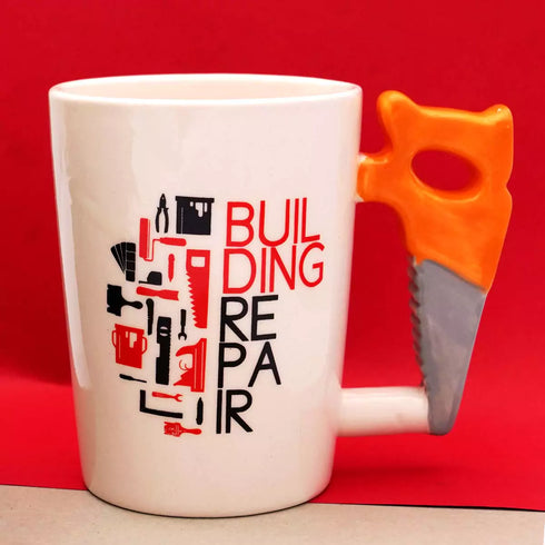 Personalised 3D Saw Tool Handle Mug