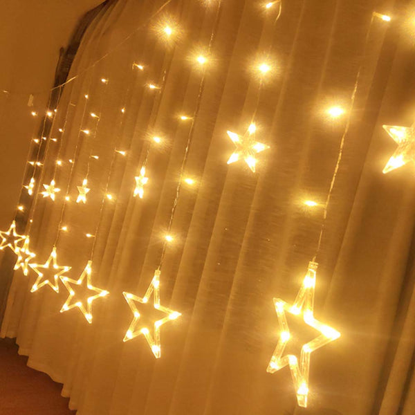 Stars Curtain Light - Uncommongifts.in