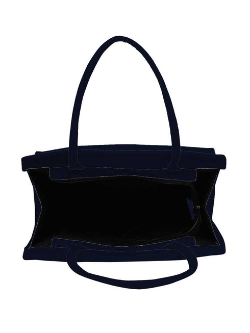 Mother's Day Personalized Blue Printed Box Bag
