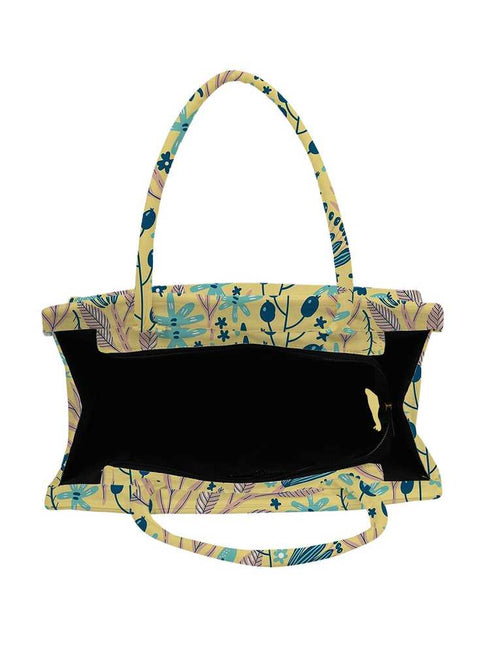Mother's Day Personalized Leaf's Printed Box Bag