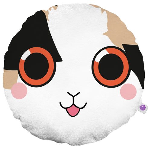 Cute Kitty Rounded Cushion - Uncommongifts.in