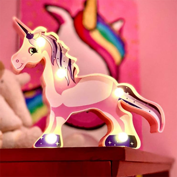 Standing Unicorn Marquee Lamp - Uncommongifts.in