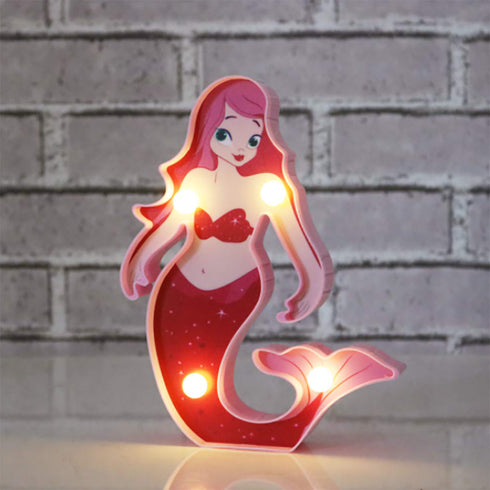Mermaid Marquee Lamp - Uncommongifts.in