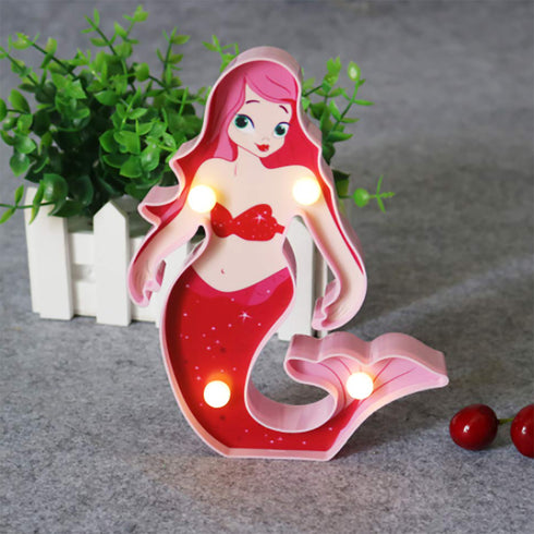 Mermaid Marquee Lamp - Uncommongifts.in