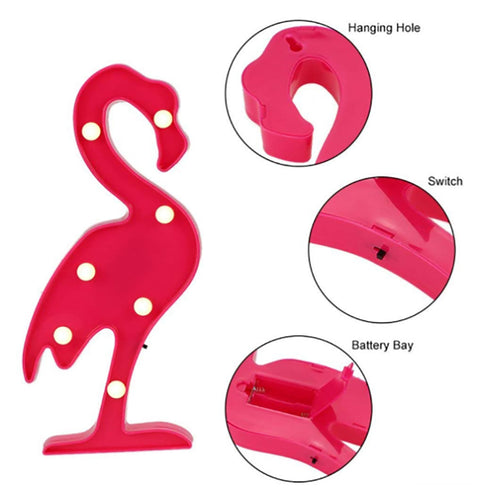 Pink Flamingo Lamp - Uncommongifts.in