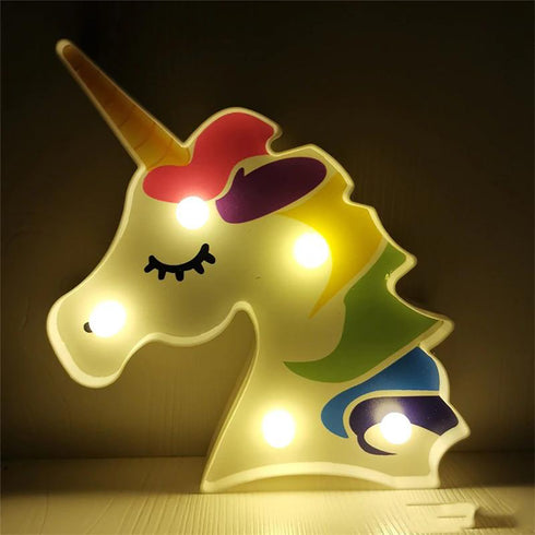 Unicorn Colorful Marquee Lamp - Uncommongifts.in