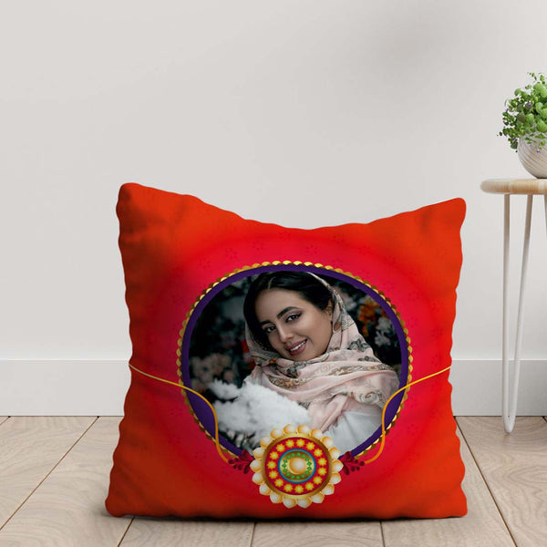 Red Personalized Cushion - Uncommongifts.in