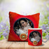 Red Personalized Cushion & Mug - Uncommongifts.in