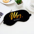 Mrs. Sharma Printed Personalized Eye Mask - Uncommongifts.in