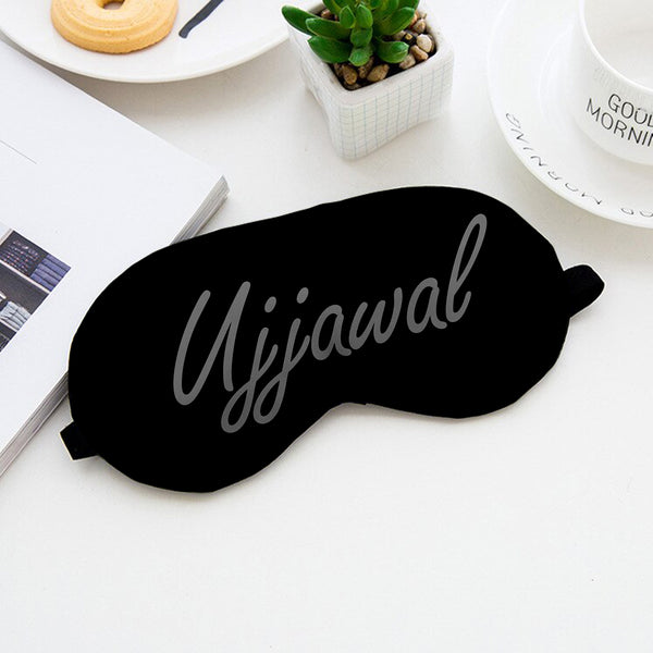 Printed Personalized Eye Mask - Uncommongifts.in