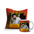 Rakhsa Bandhan Personalized Cushion & Mug - Uncommongifts.in