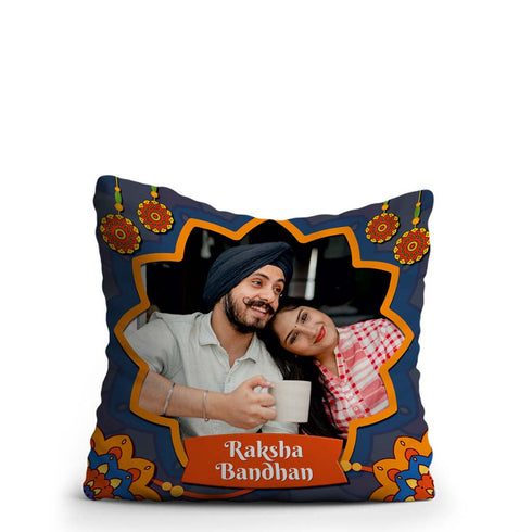 Raksha Bandhan Cushion For Rakhi - Uncommongifts.in