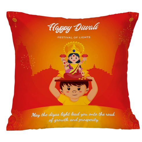 Mug Cushion Frame Diwali Gift Combo - Uncommongifts.in
