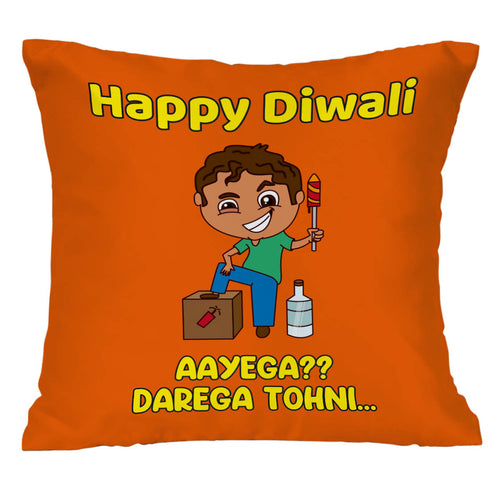 Lord Ganesha Idol Mug Cushion Rangoli Diwali Combo - Uncommongifts.in