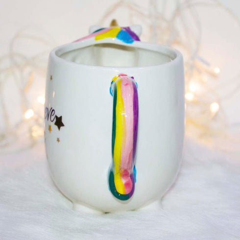 3D Unicorn Vibrant mug | Buy Unicorn Cup - Uncommongifts.in