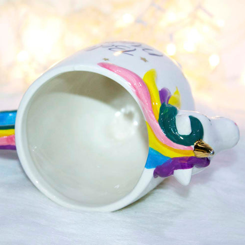 3D Unicorn Vibrant mug | Buy Unicorn Cup - Uncommongifts.in