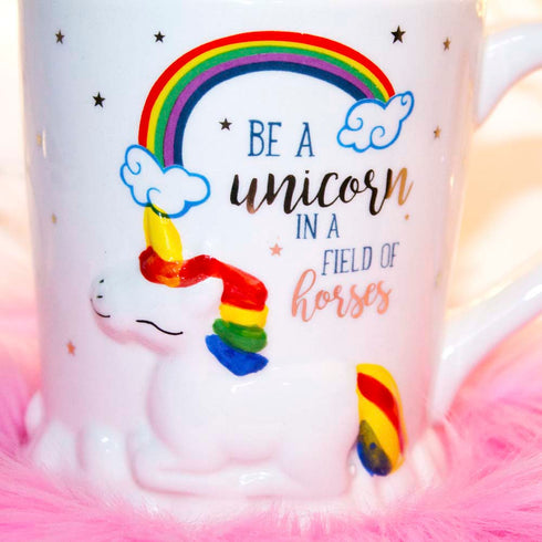3D unicorn coffee mug with a quote - Uncommongifts.in