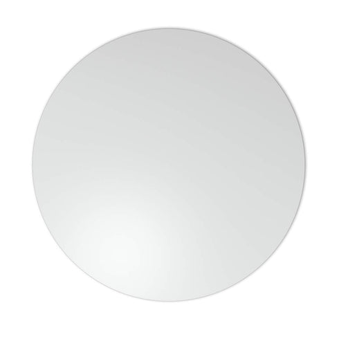 Crazy Corner Plain White Nothing Printed Round Mousepad - Uncommongifts.in